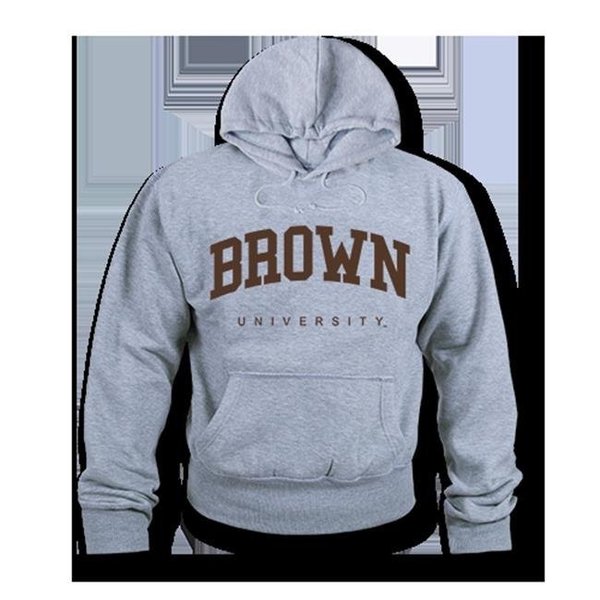 W Republic W Republic Game Day Hoodie Brown University; Heather Grey - Large 503-106-HGY-03